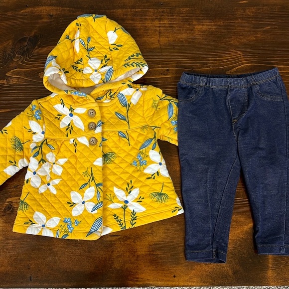 Carter's Other - Baby Girl Quilted Jacket and Pants